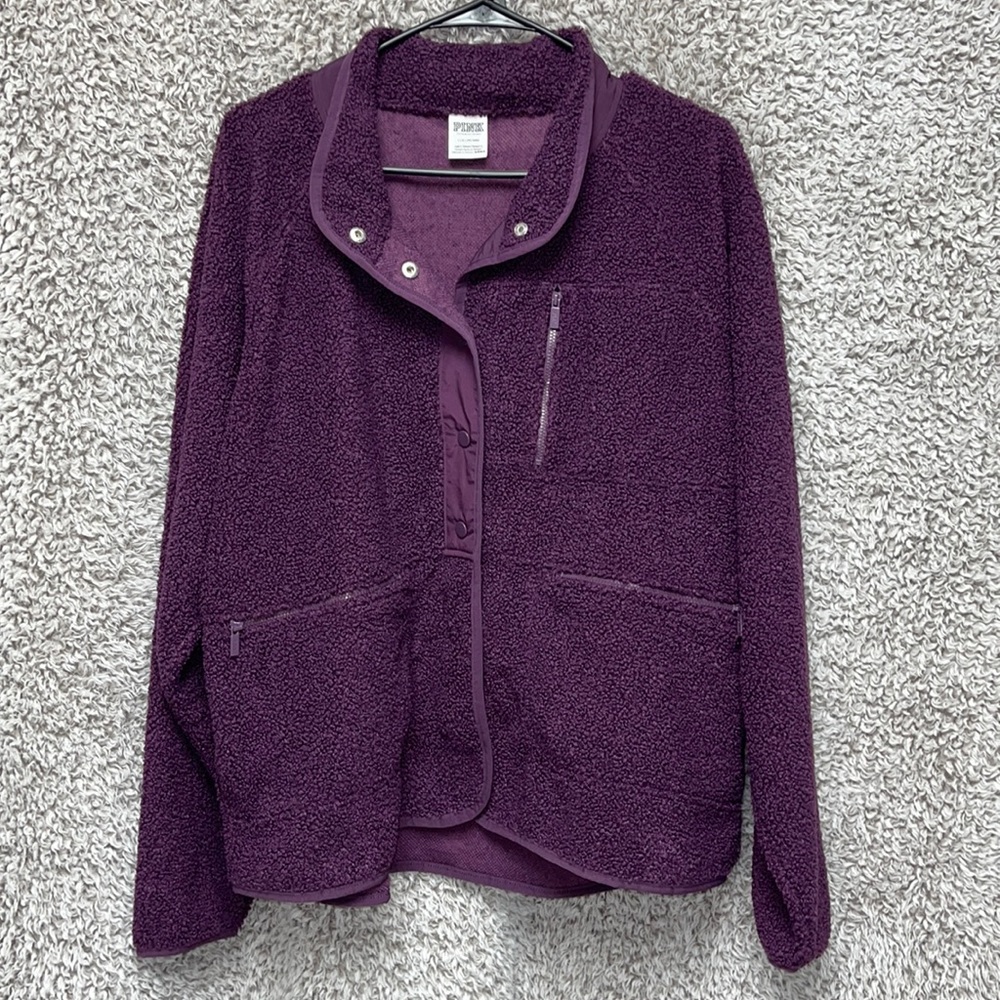 PINK Victoria's Secret Purple Jacket